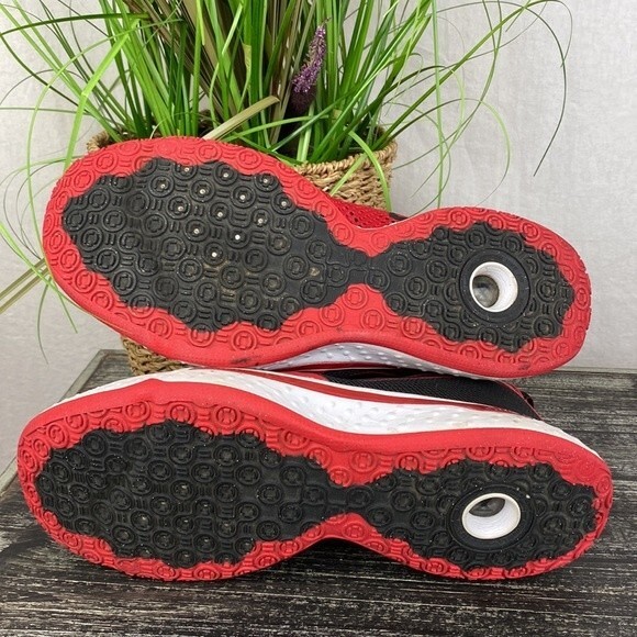 Nike Black & Red PG 4 Basketball Zip Up Athletic Sport Shoes 9 - Picture 7 of 8